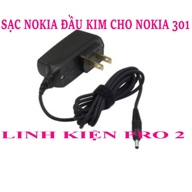 SẠC NOKIA ĐẦU KIM CHO NOKIA 301