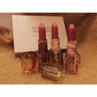 (On Sale) Set Son 3CE Deep Under More Deep Lip Color