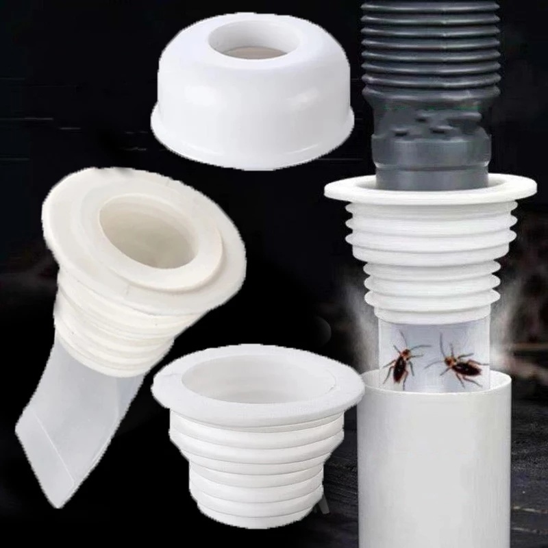 Set 3 Nút Silicone Bịt Cống Thoát Nước Sàn Nhà Tắm / Nhà Bếp Chống Mùi Hôi