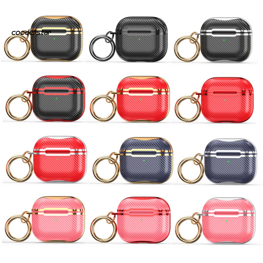 Vỏ Bảo Vệ Hộp Sạc Tai Nghe Không Dây Mạ Điện