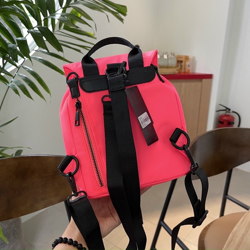 TNS - Balo mini  F•21 mini Backpack--tone hồng siêu trendy