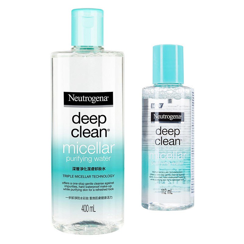 Nước Tẩy Trang NEUTROGENA Deep Clean Micellar Purifying Water 400ml
