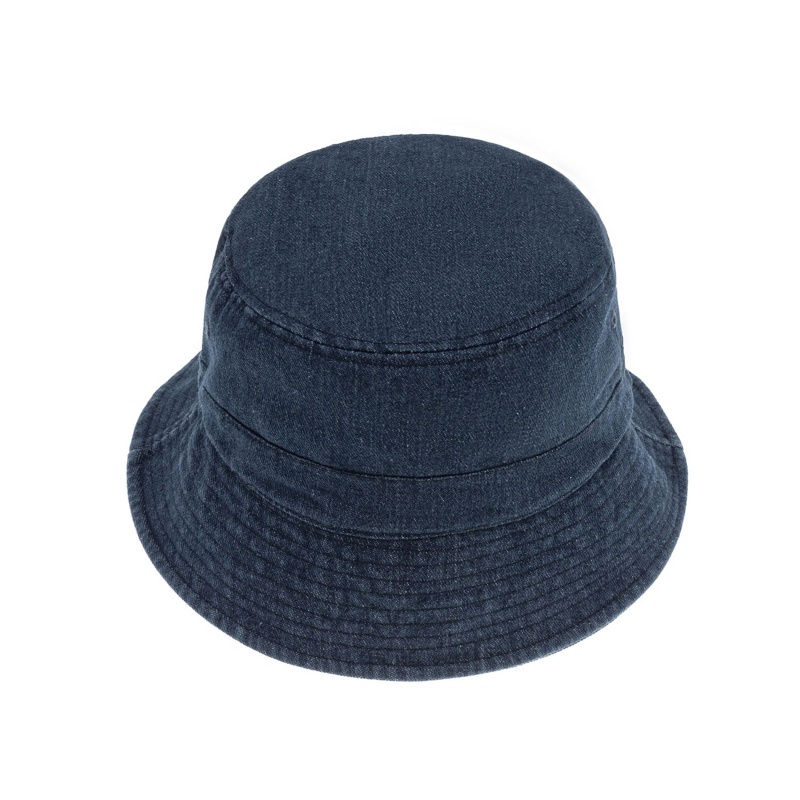 Nón Bucket Vải Cotton Màu Trơn Thời Trang Mùa Hè Dành Cho Nam Và Nữ