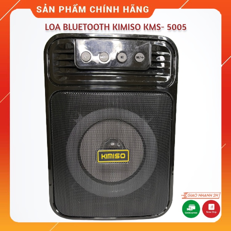 Loa Bluetooth Kimiso KMS- 5005 Âm Thanh Hay Sống Động, Thiết Kế Tích Hợp Đèn Led Siêu Đẹp Mắt Dễ Dàng Sử Dụng,