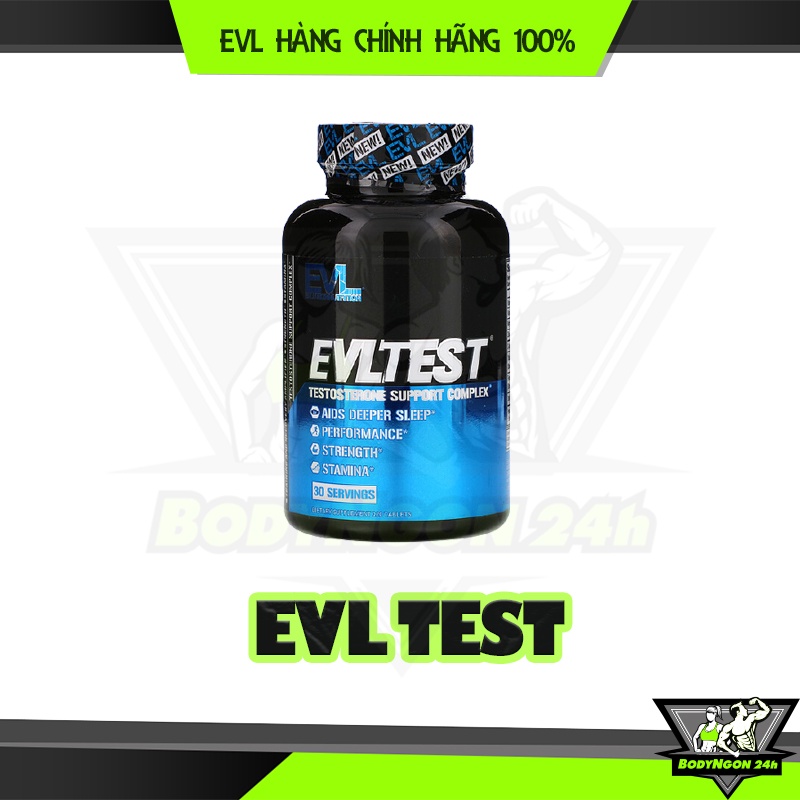 Thực Phẩm Bổ Sung Hỗ Trợ Tăng Testosteron Evl Test 120 Viên - Chính hãng