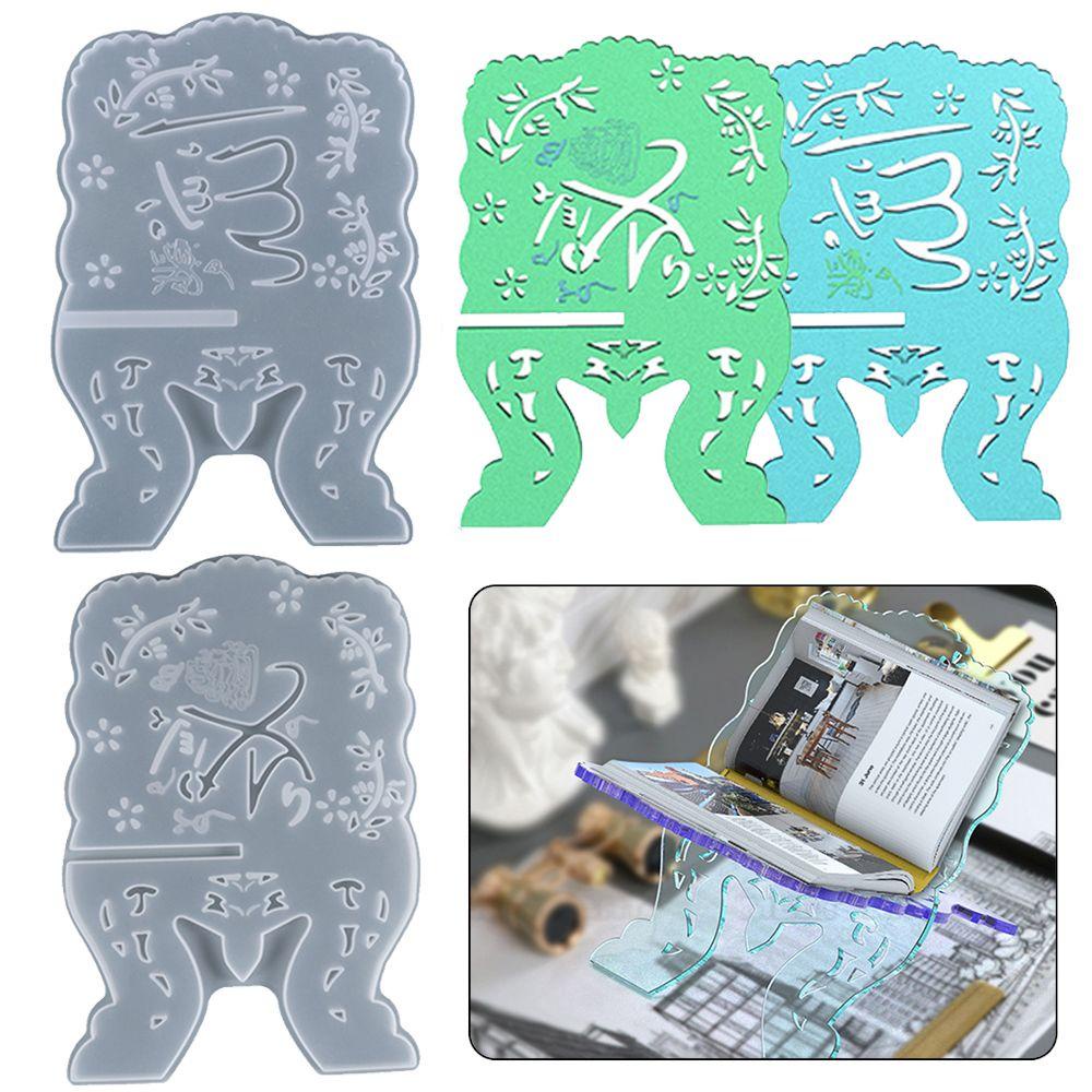 Jane Giá Đỡ Sách Khoét Rỗng DIY|Giá Đỡ Đọc Sách Bằng Epoxy Chất Lượng Cao