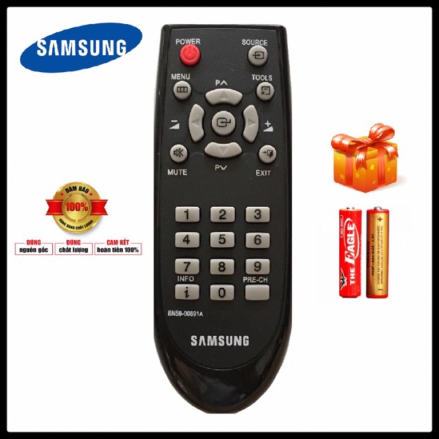 Điều khiển ti vi SAMSUNG CRT ( BN59-00891A )