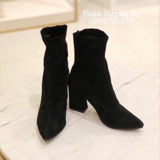 Bốt ngắn cổ cao 9cm