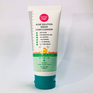 Sữa Rửa Mặt Cathy Doll Acne Solution Serum Foam Cleanser 100ml