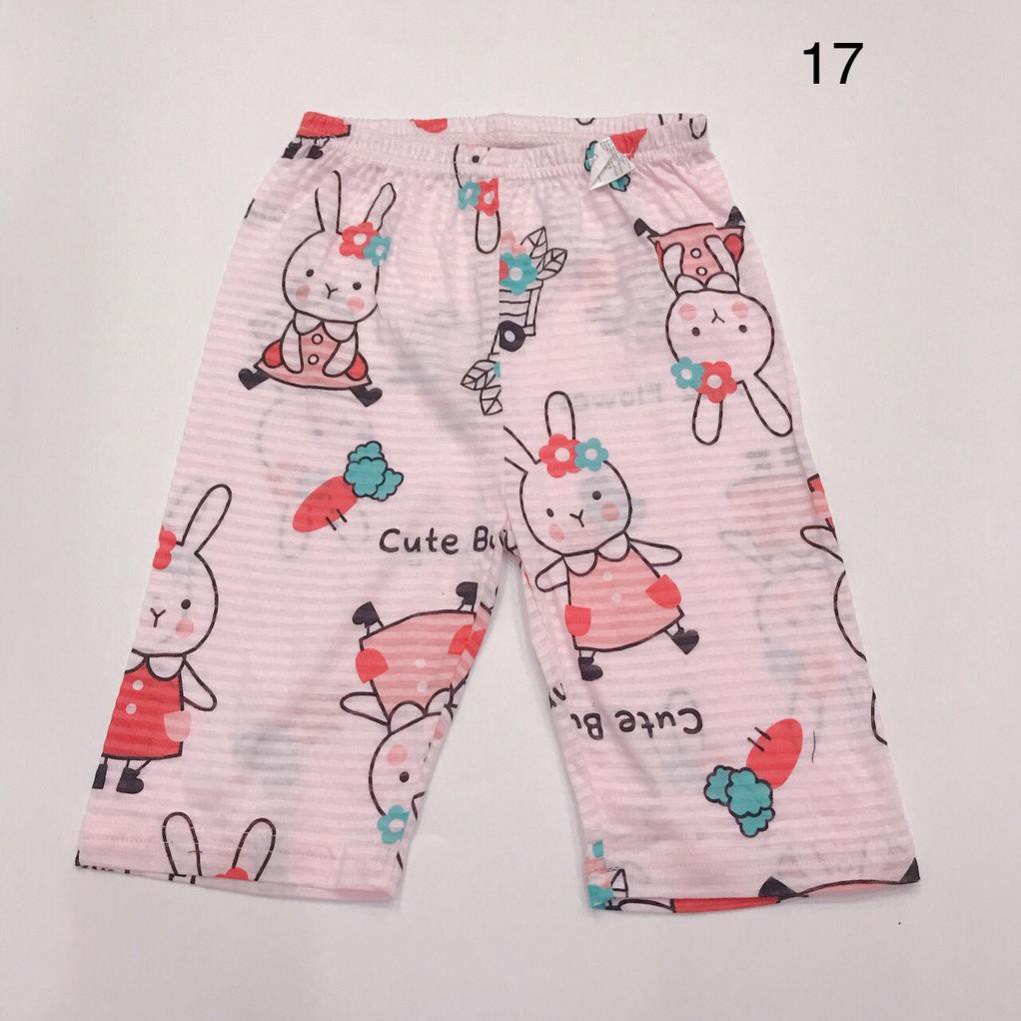 [Organic cotton] Quần lửng cotton giấy May-kids xuất Hàn size 120 (18-21kg)