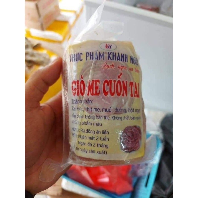 giò bê (giò me) cuốn tai [SỈ] loại đặc biệt ❤ FREESHIP ❤ chuẩn giò me Nghệ An kết hợp tai heo. chất lượng đảm bảo | BigBuy360 - bigbuy360.vn