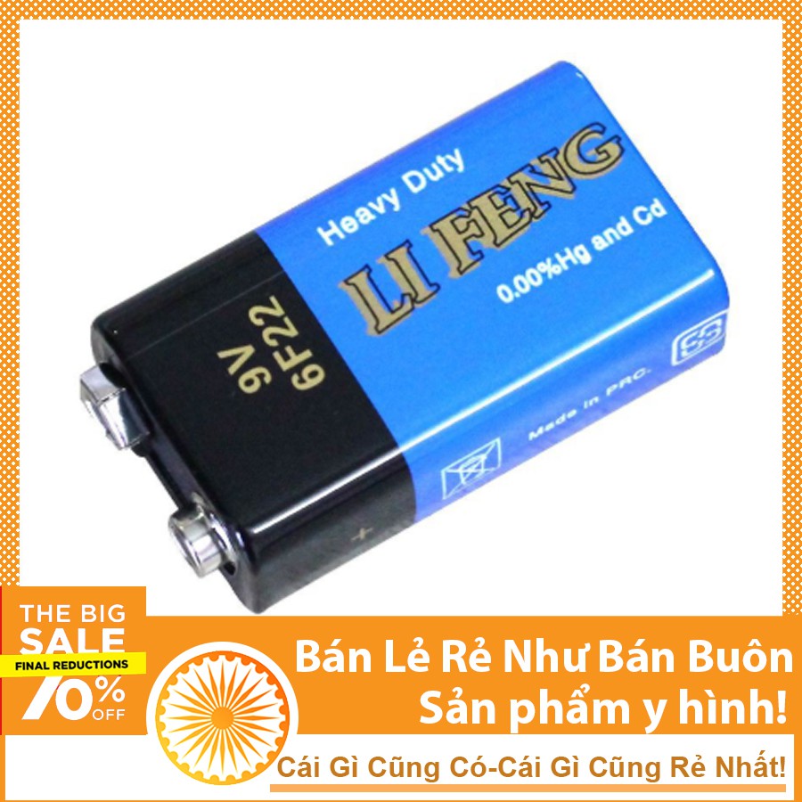 Pin 9V LI FENG Xịn 69