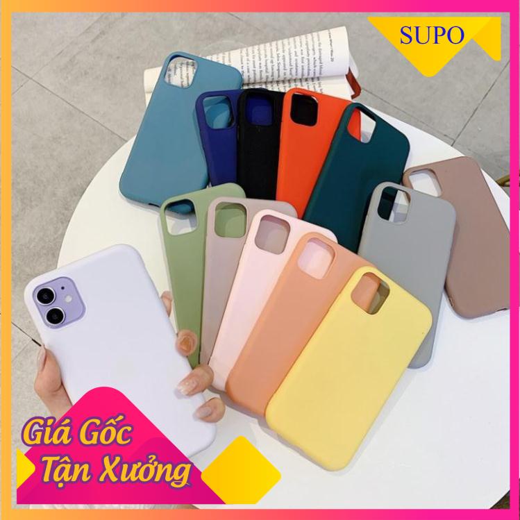Ốp lưng iphone nhiều màu mềm mại 6/6plus/6s/6s plus/7/7plus/8/8plus/x/xs/xs max