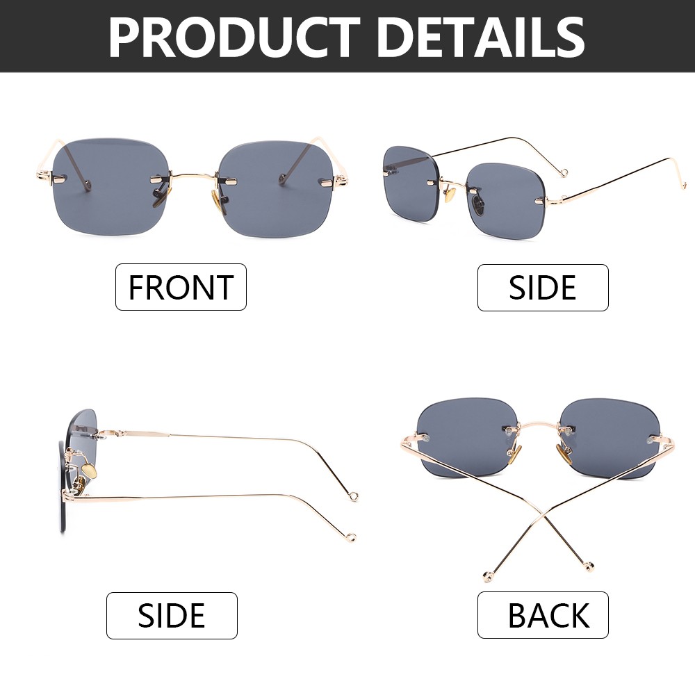 Kính Mát Không Gọng Thời Trang Cho Nữ Chống Tia Uv400 gentle monster | BigBuy360 - bigbuy360.vn