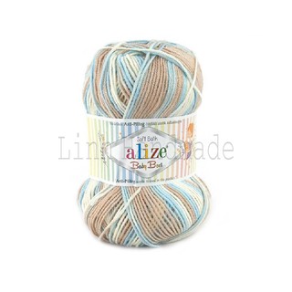 Cuộn Len Alize Baby Best Batik 6657