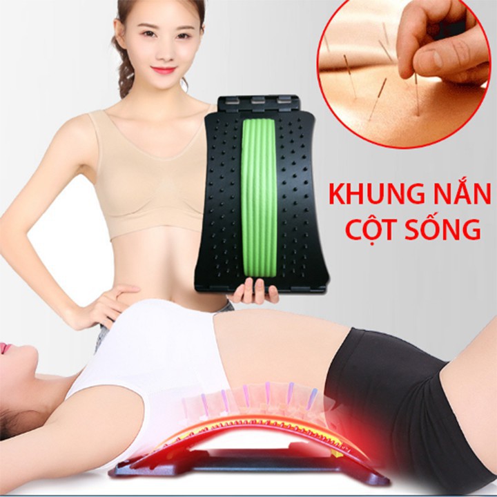Khung nắn chỉnh cột sống, điều trị thoát vị đĩa đệm, thoái hóa, đau lưng, vai gáy