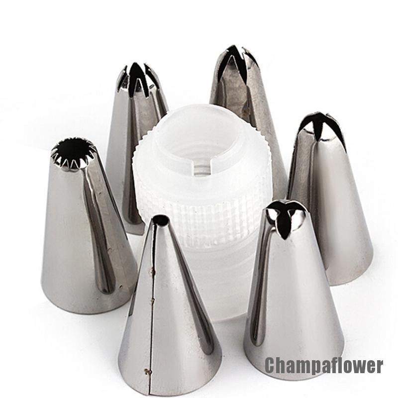 Set 6 Đuôi Bắt Bông Kem Trang Trí Bánh