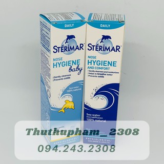 Dung dịch xịt mũi sterimar 50ml