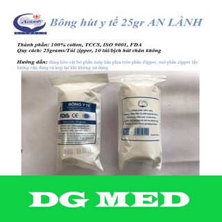 Bông cân y tế An Lành 25gram