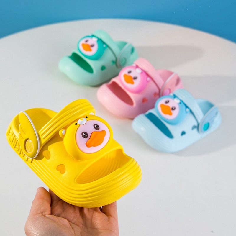 Dép cho bé, dép sục cho bé hình thú Music có Led cute chất liệu an toàn, cho bé trai bé gái - BABKids