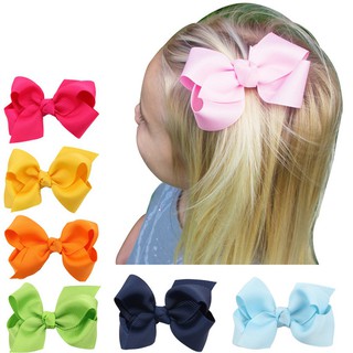 Set 20 Kẹp Tóc Nơ Nhiều Màu Cho Bé Gái