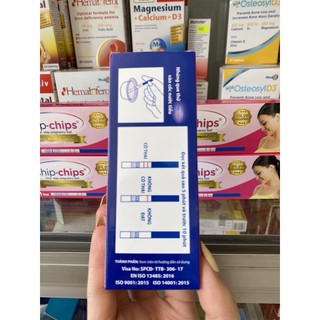 [CHÍNH HÃNG] QUE THỬ THAI CHIP CHIPS 2 VẠCH ĐỘ CHÍNH XÁC CAO