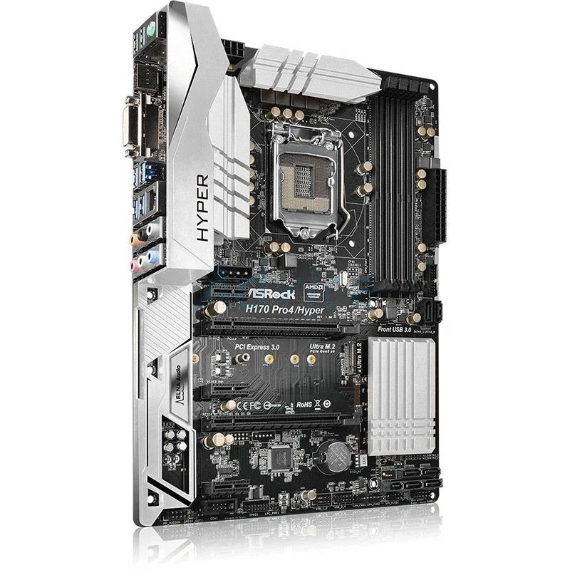 MAIN ASROCK H170 PRO4/HYPER (CHIPSET INTEL H170/ SOCKET LGA1151/ VGA ONBOARD)