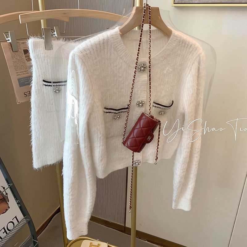 CHANEL Set áo len dài tay và chân váy thời trang dành cho nữ 2021
 | BigBuy360 - bigbuy360.vn