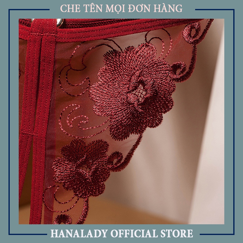 Quần lọt khe sexy quần lót nữ chất liệu ren đính ngọc nội y có 4 màu mã SP: L091