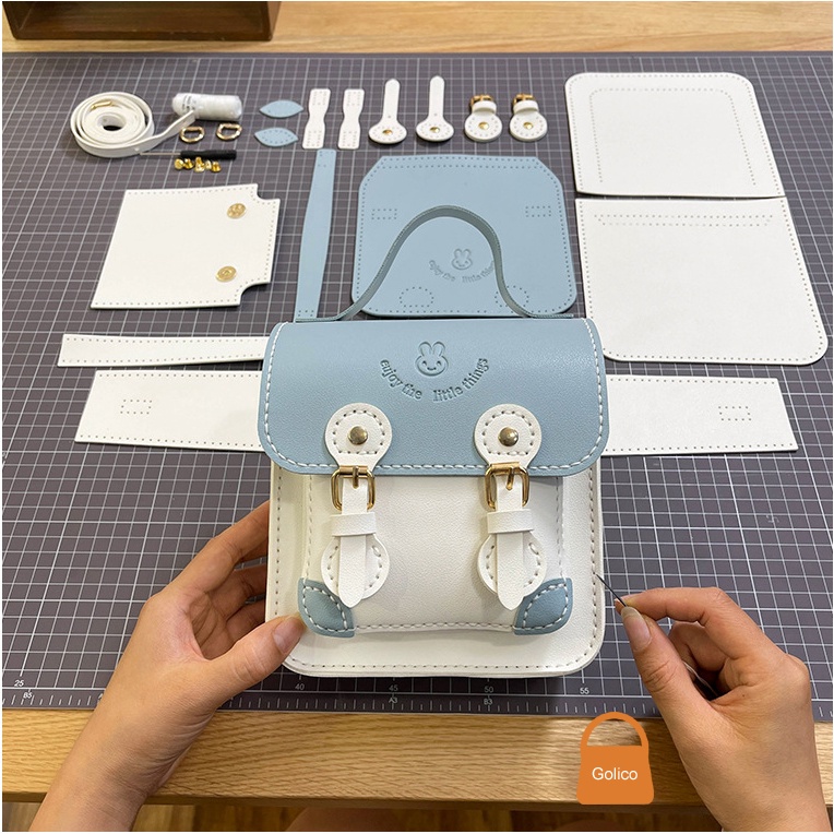 Túi xách nữ đeo chéo tự đan [Có video hướng dẫn]