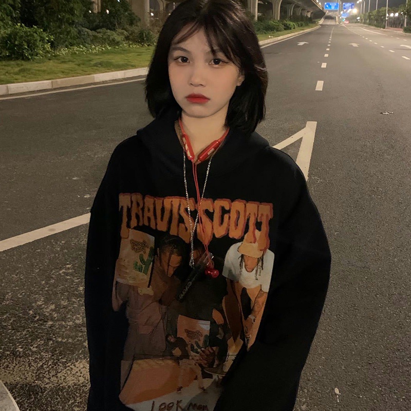 NRVP Mới Áo Hoodie Dáng Rộng Phong Cách Hàn Quốc 2021