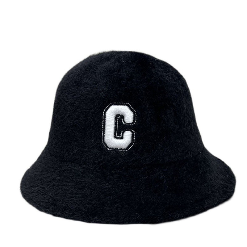 Nón Tai Bèo Vải Lông Thời Trang Thu Đông Phong Cách Hàn Quốc Xinh Xắn Cho Nữ