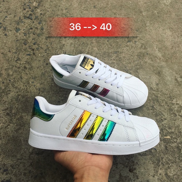 Adidas superstar 7 màu cheap