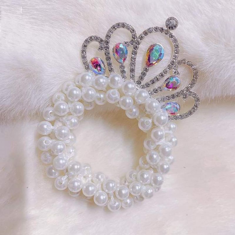 Chun buộc tóc VƯƠNG MIỆN siêu đẹp cho bé- ND