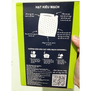 Combo hạt kiều mạch Nga Goodwill 400g