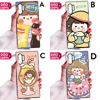 ỐP LƯNG SAMSUNG NOTE 10 PLUS HÌNH NỀN CUTE / PRETTY GIRL NHIỀU MÀU