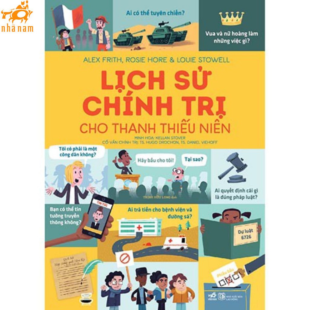 Sách - Lịch sử chính trị cho thanh thiếu niên (Nhã Nam)