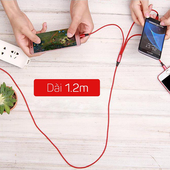 cáp sạc đa năng 3 trong 1 ZUZG original NY04