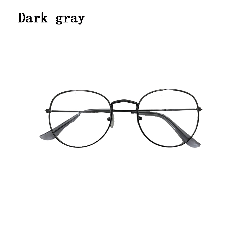 [Mã FAMAYFA giảm 10K đơn 50K] Mắt kính Nam Nữ Khung tròn kim loại Thời trang Đơn giản | BigBuy360 - bigbuy360.vn