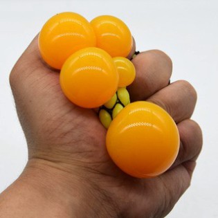 [LOẠI TO] Trứng Lưới Slime - Nho Trút Giận- Quả Bóng Lưới Slime - Stress Ball