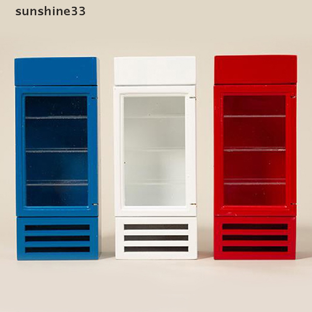 Tủ Lạnh Mini Tỉ Lệ 1: 12 Trang Trí Nhà Búp Bê