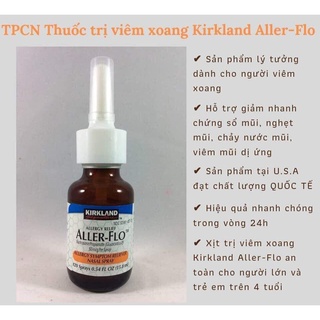 Xịt mũi chống dị ứng kirkland aller- flo 15,8ml mẫu mới - ảnh sản phẩm 4