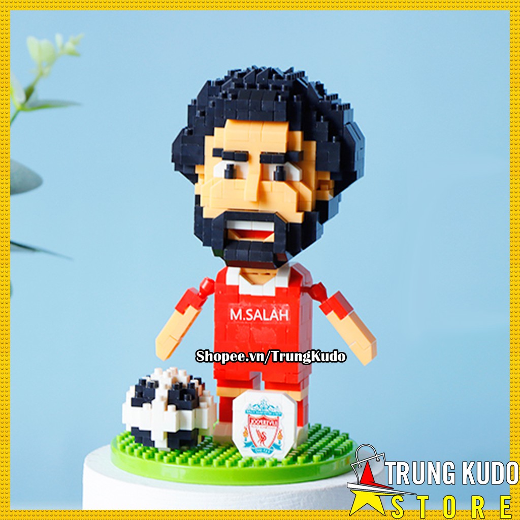 Lego Ronaldo Lego Messi Và Các Siêu Sao Bóng Đá - Đồ Chơi Xếp Hình Cầu Thủ Đá Bóng Neymar, Van Dijk, Salah