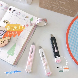 Dao dọc giấy mini hình chân mèo