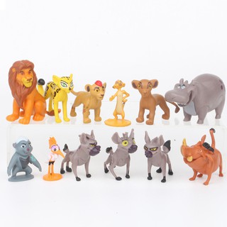 Bộ 12 Mô Hình Nhân Vật Vua Sư Tử - The Lion King