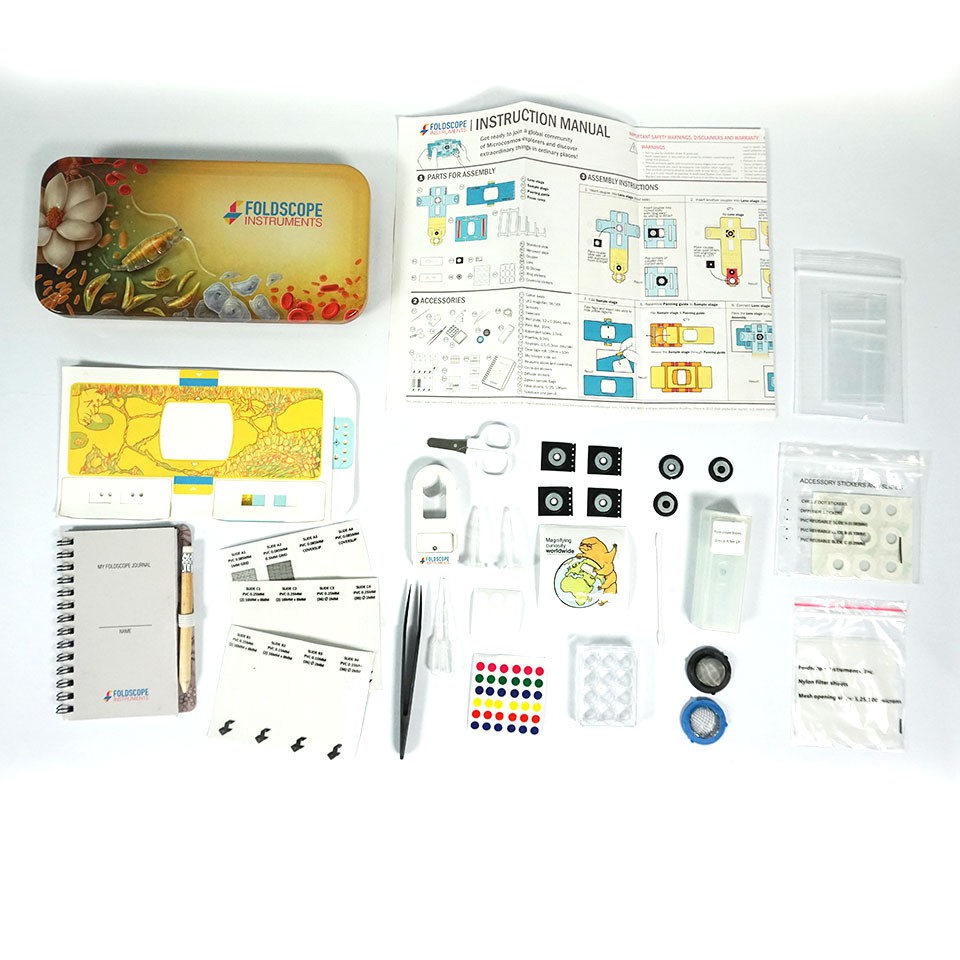 Kính Hiển Vi Giấy Foldscope phiên bản Deluxe