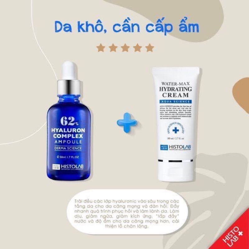 kem dưỡng ẩm tối ưu 80g Histolab