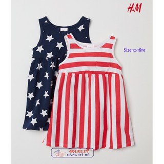 Đầm jersey h&m bé gái