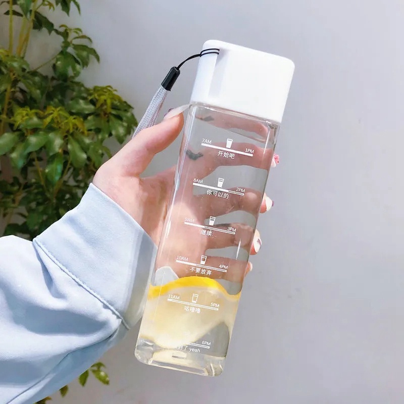 Bình Nước 500ml Cỡ Lớn Thiết Kế Đơn Giản Dễ Thương
