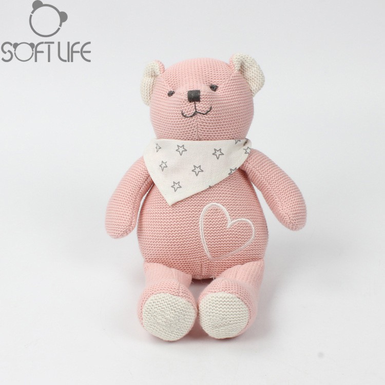 Gấu bông len cho bé chính hãng Softlife hàng cao cấp Babybear
